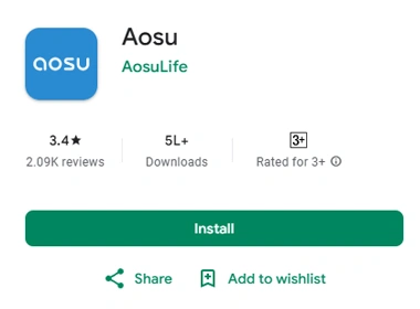 Install the Aosu App